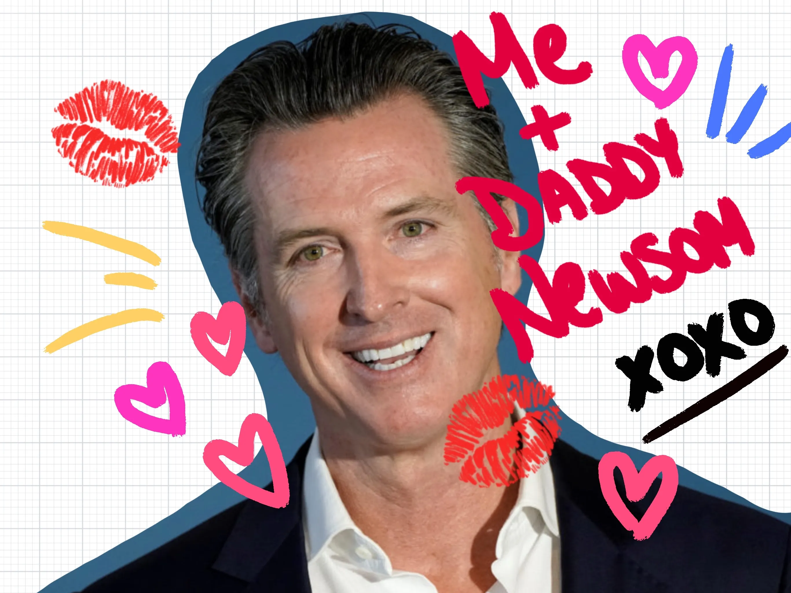 Gavin Newsom campaign guestbook